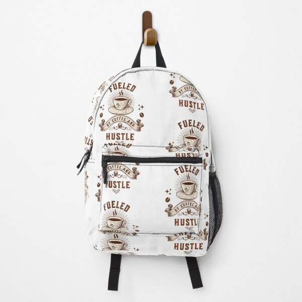 Item preview, Fueled By Coffee And Hustle Motivational Work Graphic Design designed and sold by Patina & Pixel.