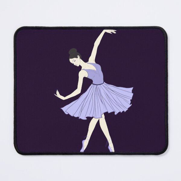 Item preview, Purple Ballerina Aesthetic | Balletcore Soft Girl Art designed and sold by Tint & Tale.