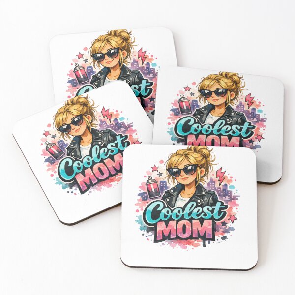 Item preview, Coolest Mom Ever Graffiti Art T-Shirt funky designed and sold by VISO-art.
