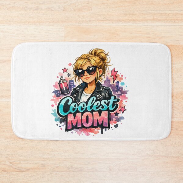 Item preview, Coolest Mom Ever Graffiti Art T-Shirt funky designed and sold by VISO-art.