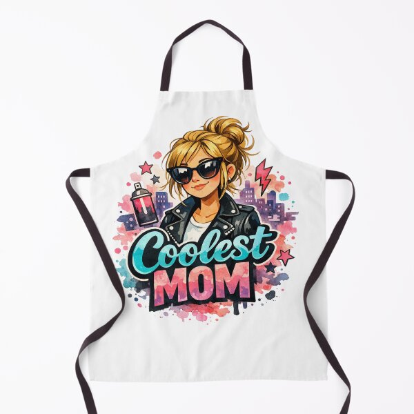 Item preview, Coolest Mom Ever Graffiti Art T-Shirt funky designed and sold by VISO-art.