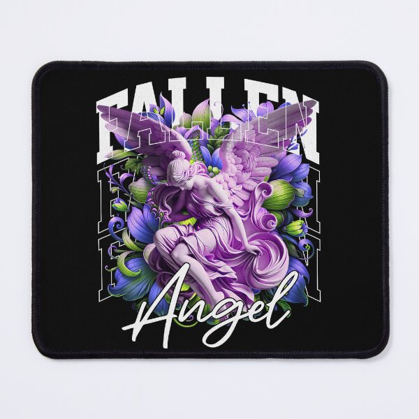 Item preview, Fallen Angel Purple Marble Statue Floral Gothic Design designed and sold by SoulTreasures.
