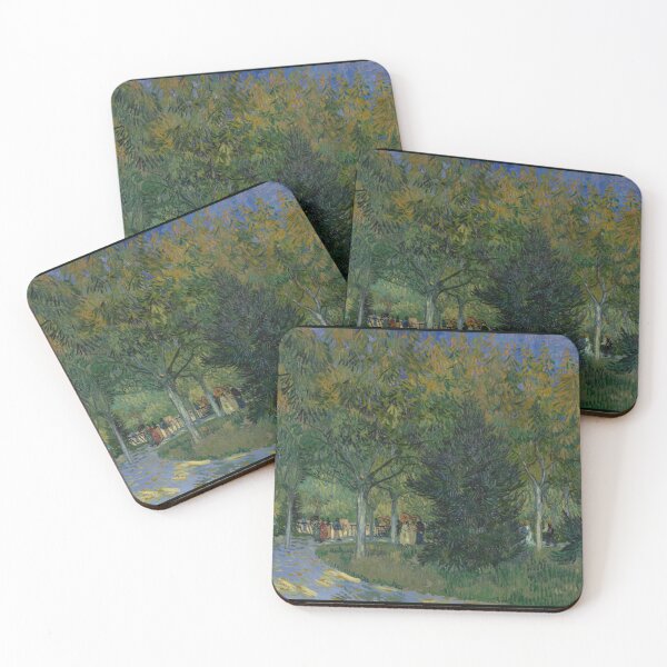 Item preview, Path in the Park by Vincent van Gogh: Post Impressionist Nature Poster designed and sold by artofuniverse.
