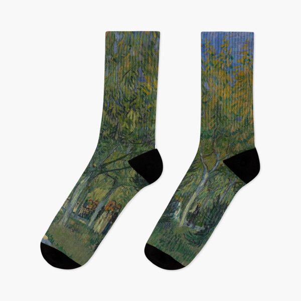 Item preview, Path in the Park by Vincent van Gogh: Post Impressionist Nature Poster designed and sold by artofuniverse.