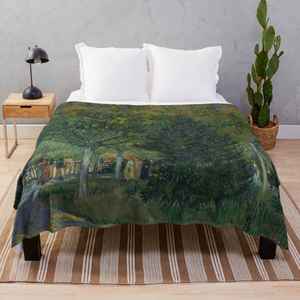 Item preview, Path in the Park by Vincent van Gogh: Post Impressionist Nature Poster designed and sold by artofuniverse.