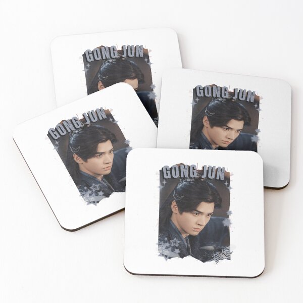 Item preview, Gong Jun (龚俊) Chinese Actor Cdrama Chinese Entertainment Black and White Collage Digital Art Portrait designed and sold by AJUNICE STUDIO.