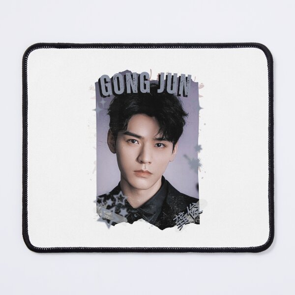 Item preview, Gong Jun (龚俊) Chinese Actor Cdrama Chinese Entertainment Black and White Collage Digital Art Portrait designed and sold by AJUNICE STUDIO.