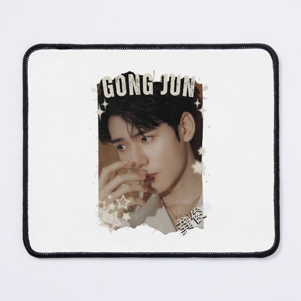 Item preview, Gong Jun (龚俊) Chinese Actor Cdrama Chinese Entertainment Black and White Collage Digital Art Portrait designed and sold by AJUNICE STUDIO.