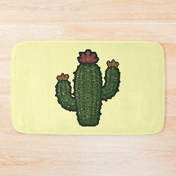 Item preview, Flowering Cactus Dot Art Mosaic designed and sold by MSBM Designs.