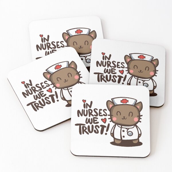 Item preview, Nurse cat cute trust me designed and sold by sianelliot.