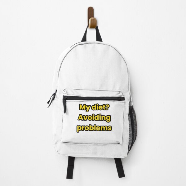 Item preview, Funny Quote – My Diet Avoiding Problems designed and sold by GCCloverCo.