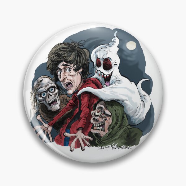 Item preview, Uncanny with Danny Robins caricature by Ian Baker designed and sold by IanBakerToons.