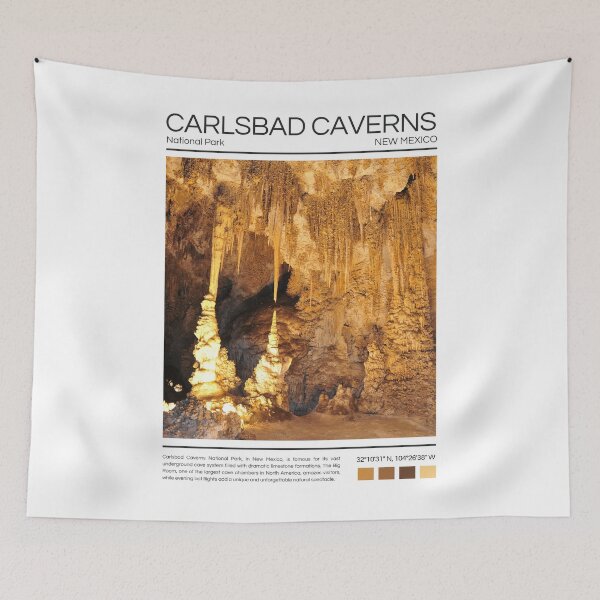 Item preview, Carlsbad Caverns National Park - New Mexico designed and sold by StudioRedKoala.