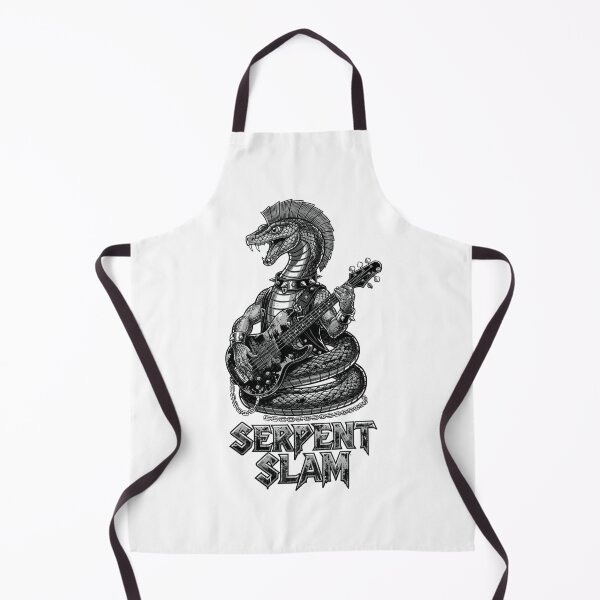 Item preview, Serpent Slam - Punk Snake Bass Guitarist designed and sold by NexKris.