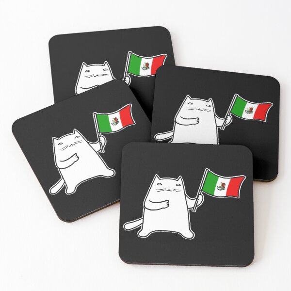 Item preview, Mexican flag cat designed and sold by eri-morie.