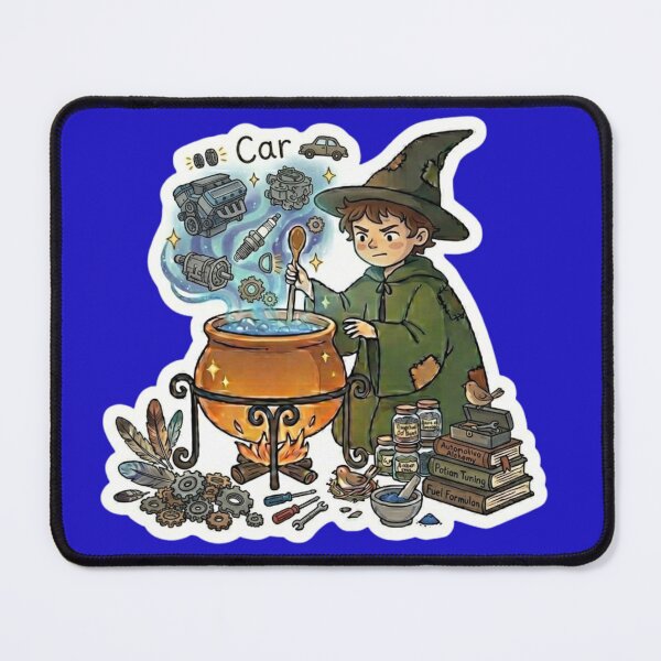 Item preview, The Mechanic Wizard - Potion for Car designed and sold by TB-73.