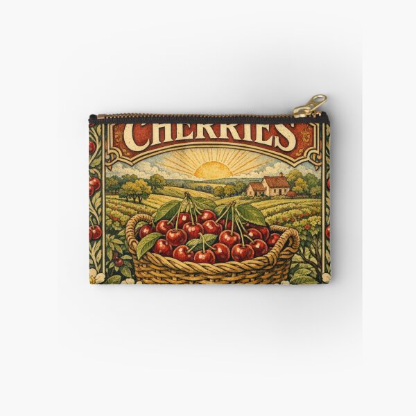 Item preview, Vintage Farmer Market Cherry poster designed and sold by hollycooper.