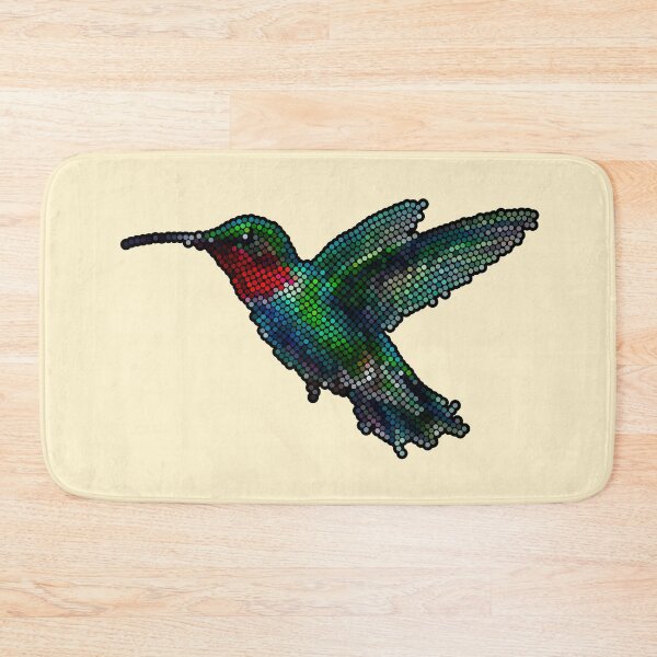 Item preview, Hummingbird Dot Art Mosaic designed and sold by MSBM Designs.