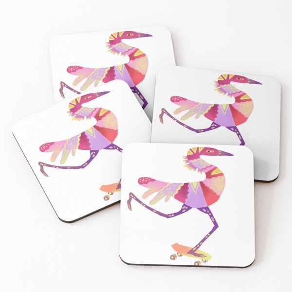 Item preview, Cool Flamingo Skateboarding Sticker – Funny Pink Bird Skater Aesthetic designed and sold by FaliushART.