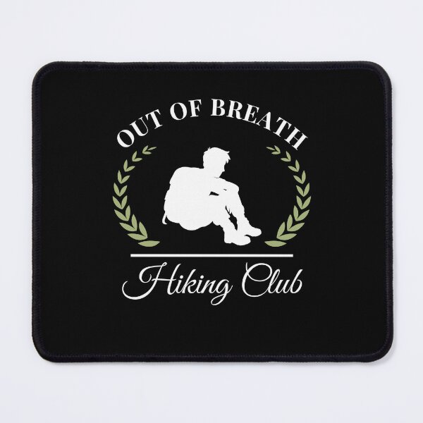 Item preview, Out of Breath Hiking Club Funny Tired Hiker designed and sold by snowry.