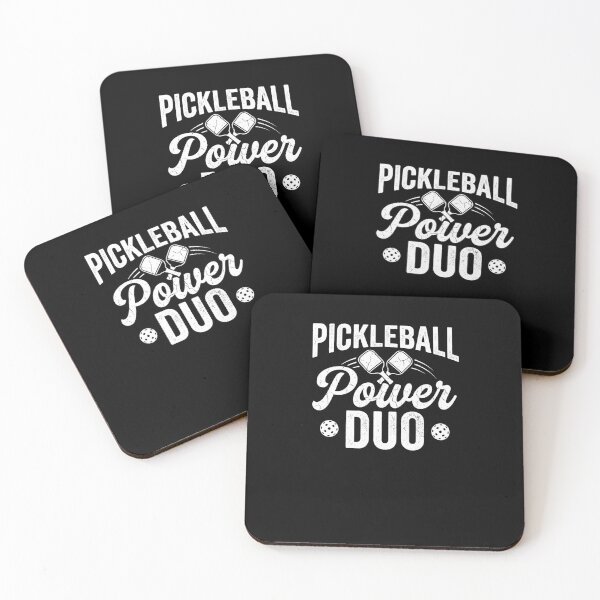 Item preview, Pickleball Power Duo Paddles Ball Players designed and sold by snowry.