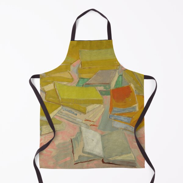 Item preview, Piles of French Novels by Vincent van Gogh: Literary Still Life Poster designed and sold by artofuniverse.