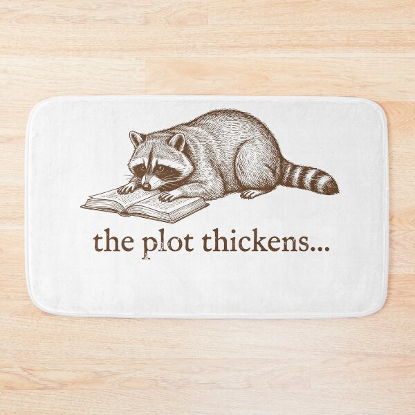 Item preview, The Plot Thickens | Book Lover designed and sold by chicdeboutique.