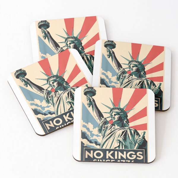 Item preview, No Kings in America Since 1776 Statue of Liberty Vintage designed and sold by JosephCTesterma.