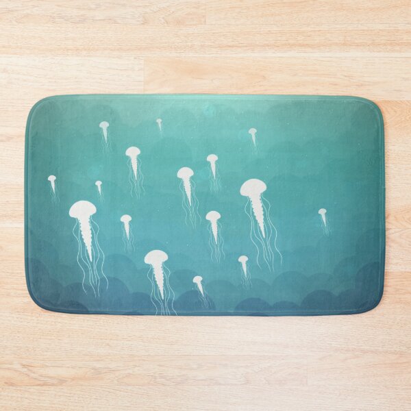 Item preview, Jellyfish Silhouette Aquascape designed and sold by GhostoftheSea.