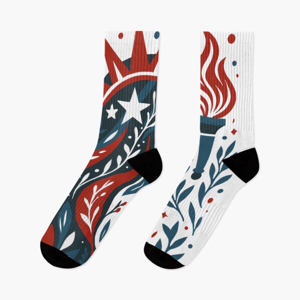 Item preview, No Kings Retro Patriotic Woman Liberty Art 4th of July designed and sold by JosephCTesterma.