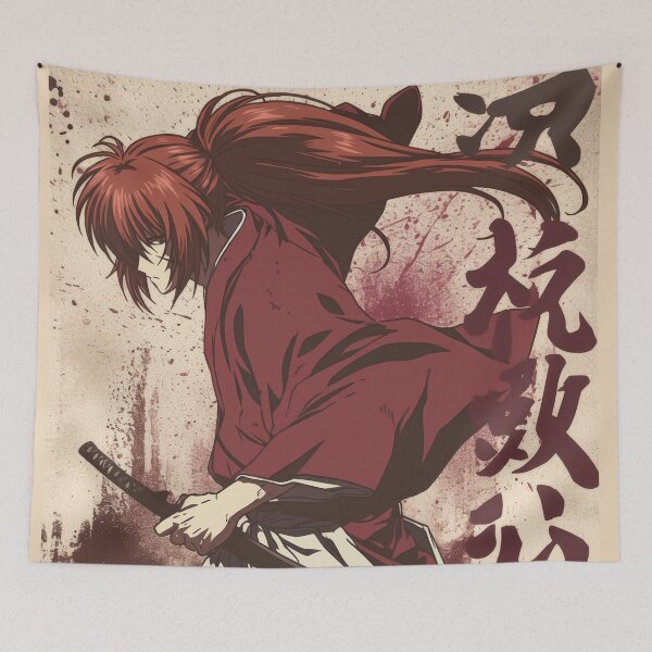 Item preview, Kenshin Chad Poster  designed and sold by AnimeArsenalPrints.