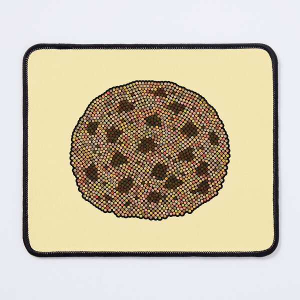 Item preview, Chocolate Chip Cookie Dot Art Mosaic designed and sold by MSBM Designs.