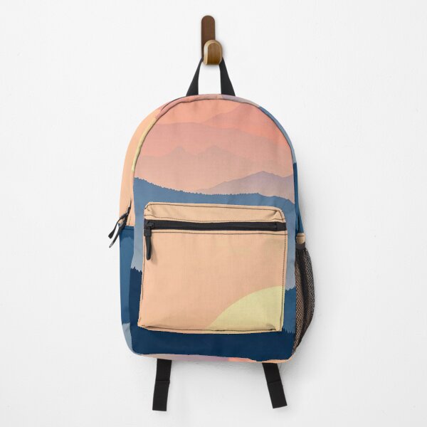 Item preview, Minimalist Mountain Sunrise Landscape designed and sold by FredyDesignHub.