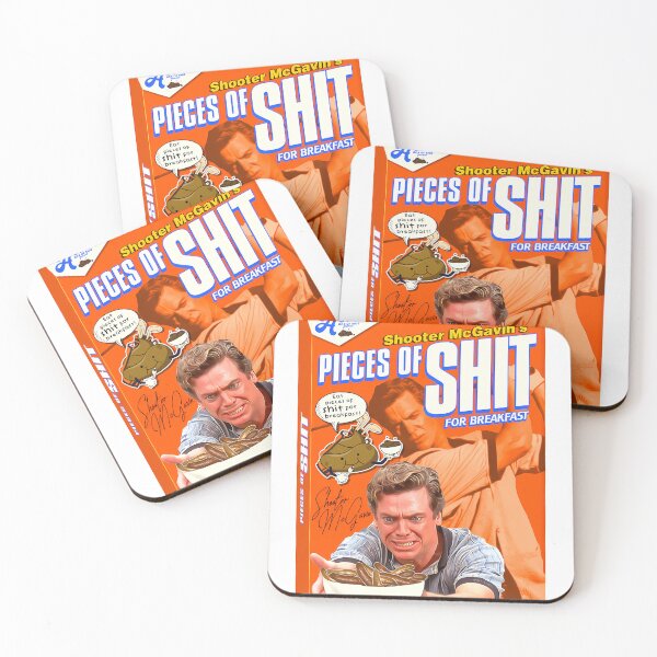 Item preview, Shooter Mcgavin'S Pieces Of Shit For Breakfast Cereal designed and sold by Loris94Arts.