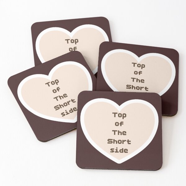 Item preview, Bridge, card game, Top of the short side, terminology, pixelated, heart designed and sold by DebbieJoyArt.