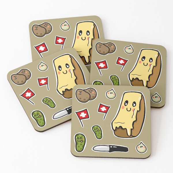 Item preview, Raclette Swiss sticker pack designed and sold by sianelliot.