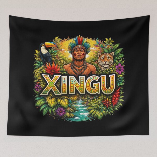 Item preview, Xingu Amazon Tribal: Wild Nature and Indigenous Culture designed and sold by G-A-D-U.