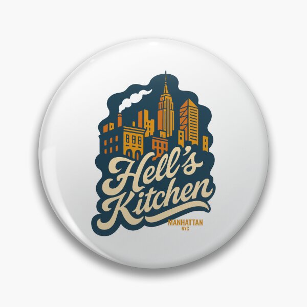 Item preview, Hells Kitchen Manhattan New York Skyline designed and sold by Boogosh.