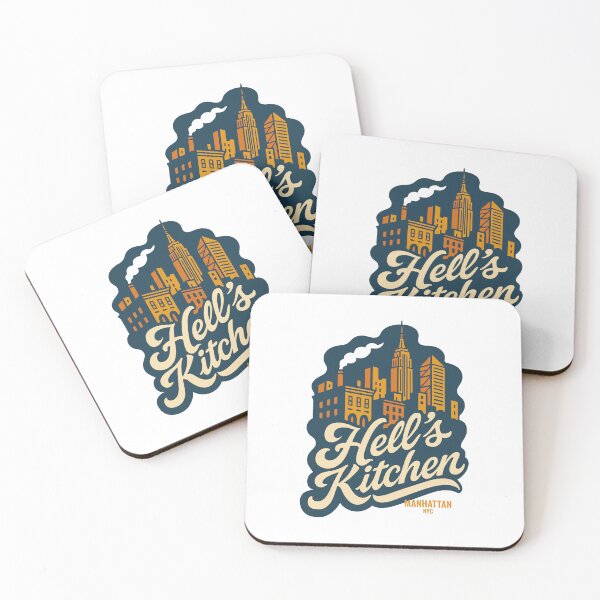 Item preview, Hells Kitchen Manhattan New York Skyline designed and sold by Boogosh.