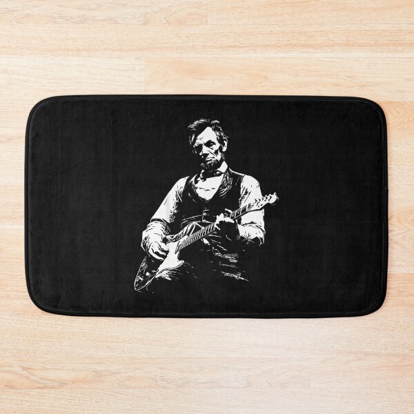 Item preview, President Abraham Lincoln Playing Guitar Abe Lincoln Design designed and sold by Jackstudioo.