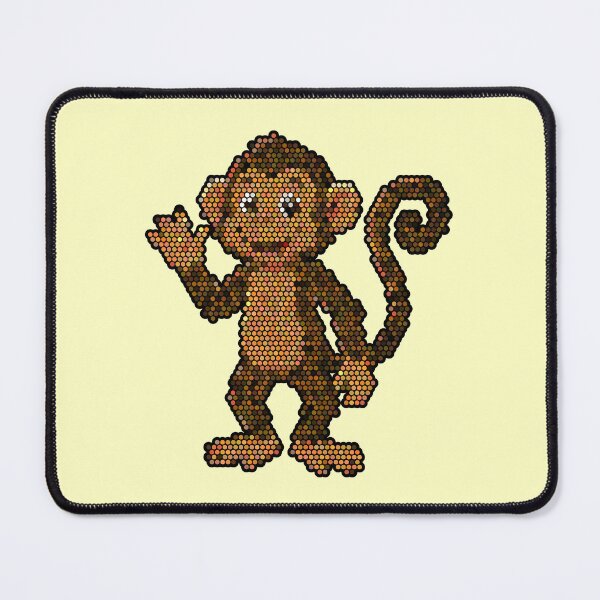 Item preview, Monkey Dot Art Mosaic designed and sold by MSBM Designs.