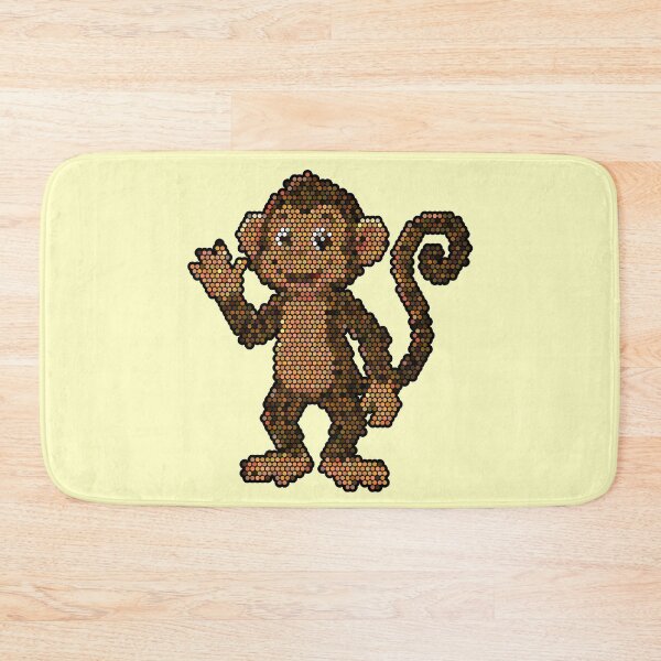 Item preview, Monkey Dot Art Mosaic designed and sold by MSBM Designs.