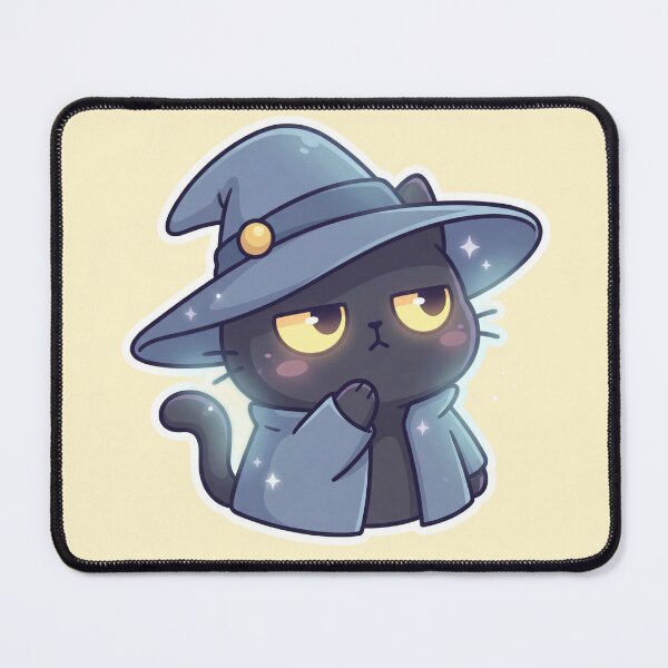 Item preview, meh. – Kawaii Indifferent Black Cat Aesthetic designed and sold by bistuni.