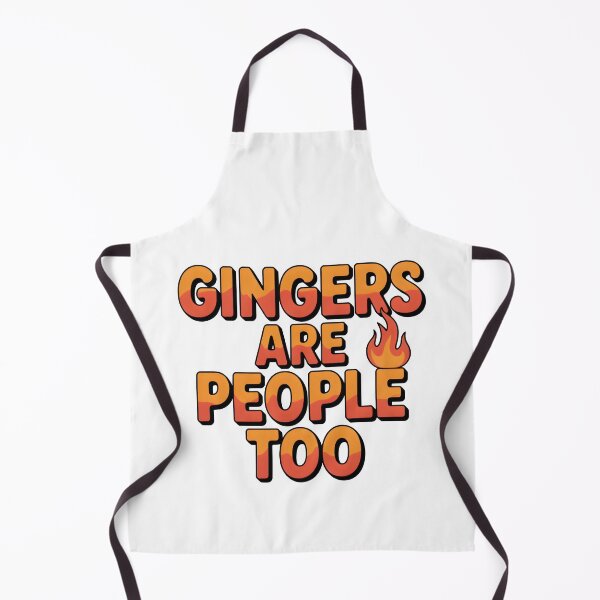 Item preview, Gingers Are People Too  Funny Redhead Humor Shirt Ginger Joke Flame Version designed and sold by Milosstudio.