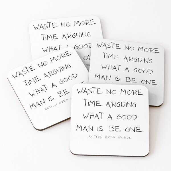 Item preview, Be One - Marcus Aurelius Quote - Stoic Vigilante Discipline - No More Words designed and sold by shopbyok.