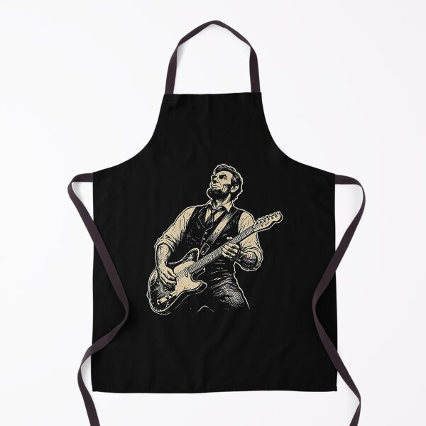 Item preview, President Abraham Lincoln Playing Guitar Abe Lincoln Design designed and sold by Jackstudioo.