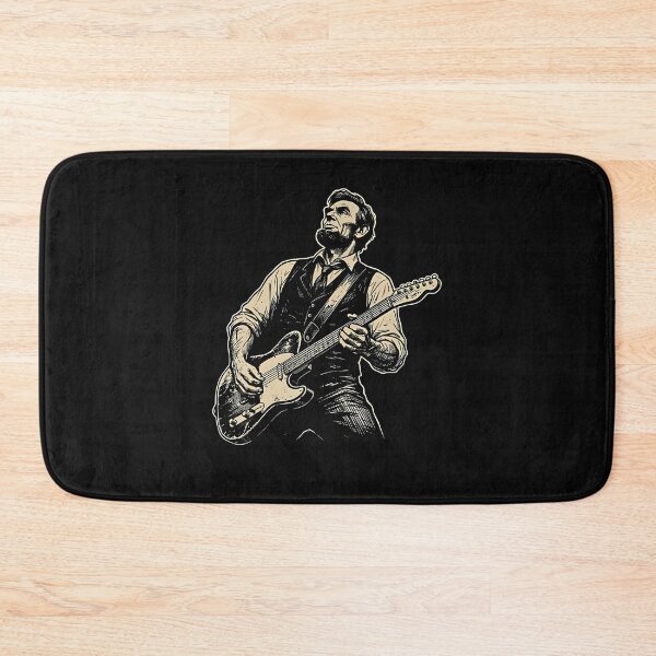 Item preview, President Abraham Lincoln Playing Guitar Abe Lincoln Design designed and sold by Jackstudioo.