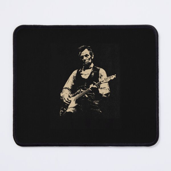 Item preview, President Abraham Lincoln Playing Guitar Abe Lincoln Design designed and sold by Jackstudioo.