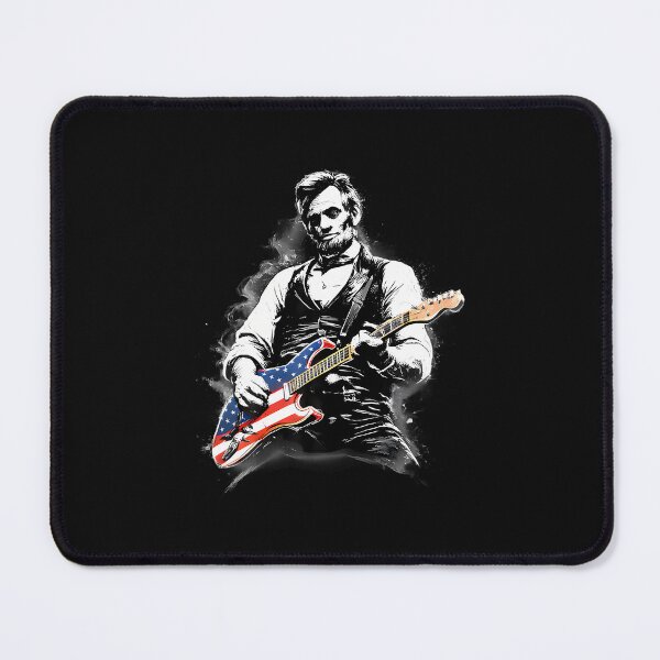 Item preview, Copy of President Abraham Lincoln Playing Guitar Abe Lincoln Design designed and sold by Jackstudioo.