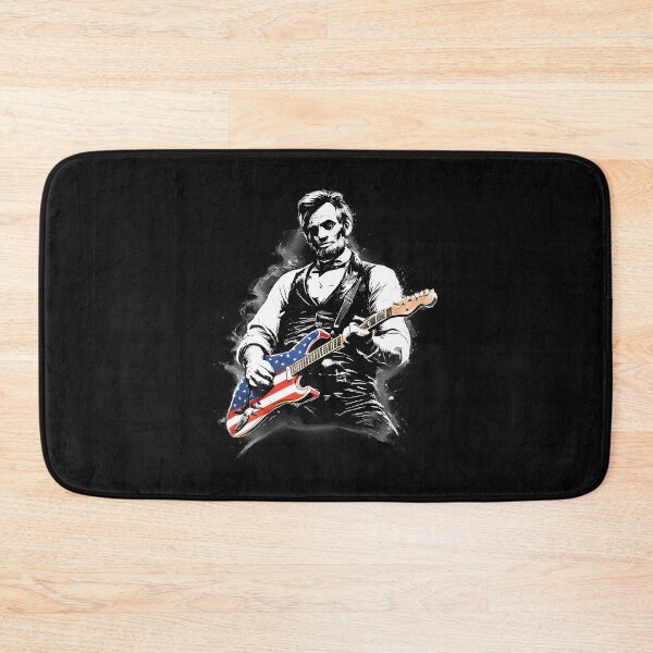 Item preview, Copy of President Abraham Lincoln Playing Guitar Abe Lincoln Design designed and sold by Jackstudioo.